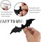 120 Pcs 3D Bats Halloween Decorations,Halloween Wall Decor 4 Sizes